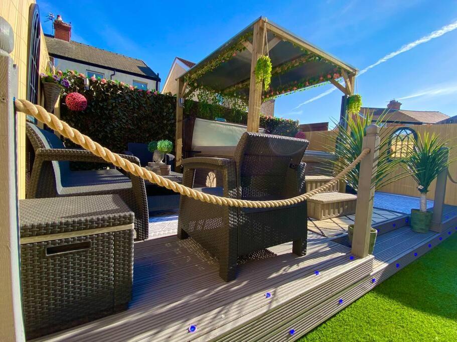 New…The Hottub House Blackpool Pleasure Beach Eksteriør bilde