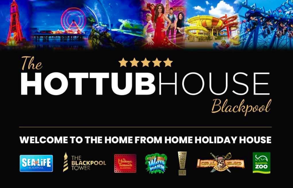New…The Hottub House Blackpool Pleasure Beach Eksteriør bilde